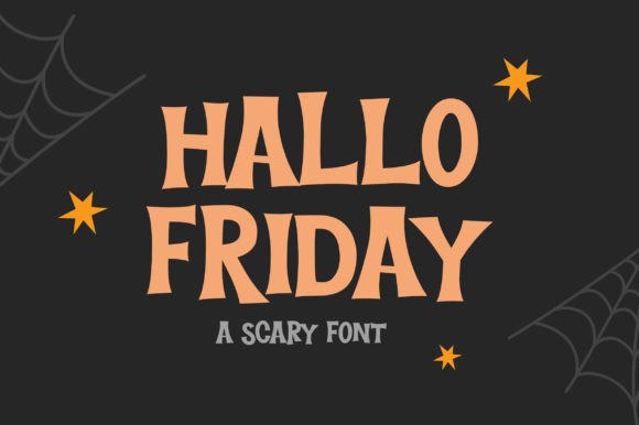 Evaluating Hallo Friday: A Hand-Drawn Halloween Font for Seasonal Design