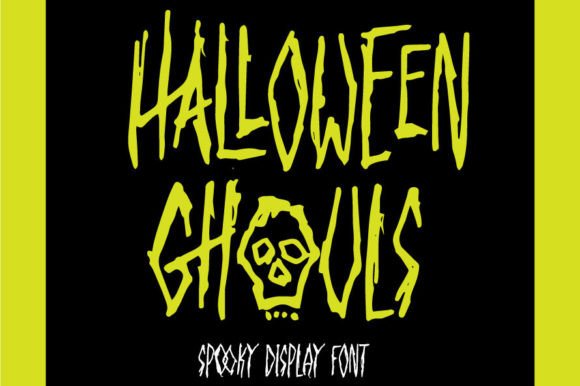 Halloween Ghouls: The Ultimate Spooky Display Font