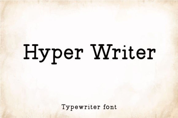 Hyper Writer: Bringing Vintage Typewriter Charm to Modern Design