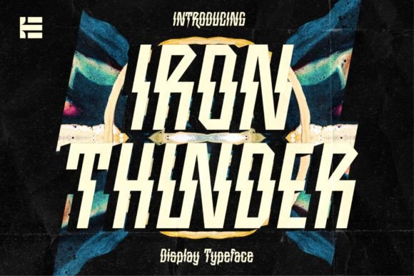 Iron Thunder: The Retro Display Font for Bold Brands