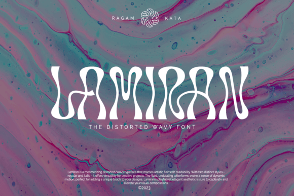 Lamiran: A Whimsical Font for Modern Design