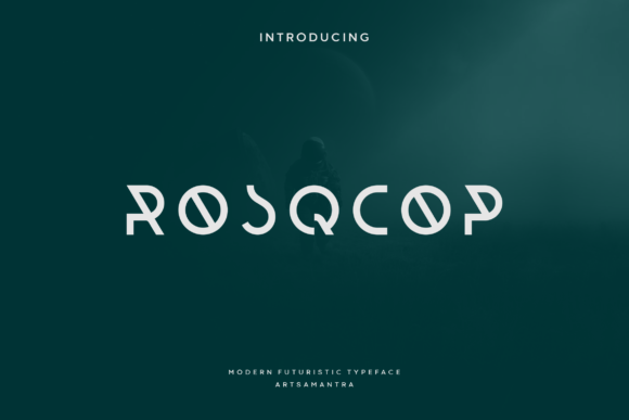 Rosqcop: The Futuristic Font for Modern Design