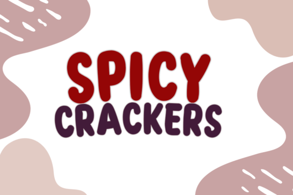 Spicy Crackers: The Playful Display Font Elevating Modern Design