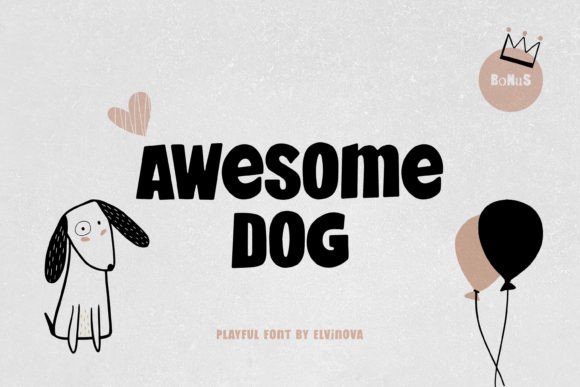 Unleashing Creativity: The Playful Power of the Awesome Dog Font