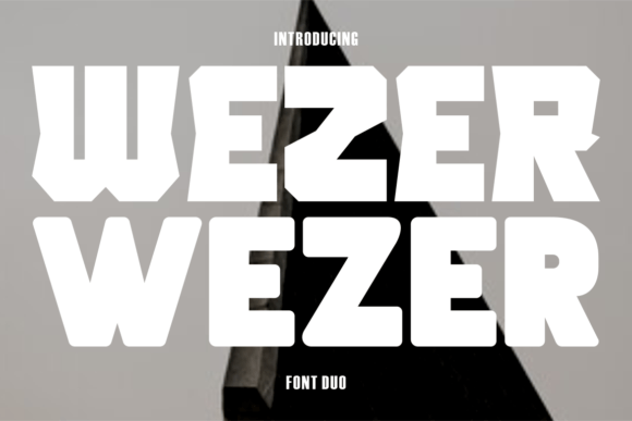Unlocking Brand Personality with Wezer: A Bold Display Font Duo