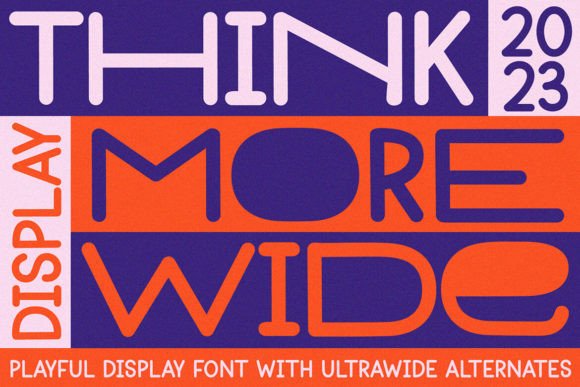 Why Thinkmore Is the Playful Display Font Your Next Design Project Needs